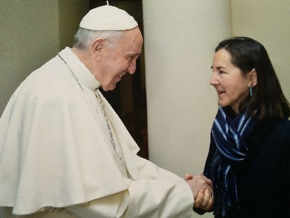 Foto con el Papa